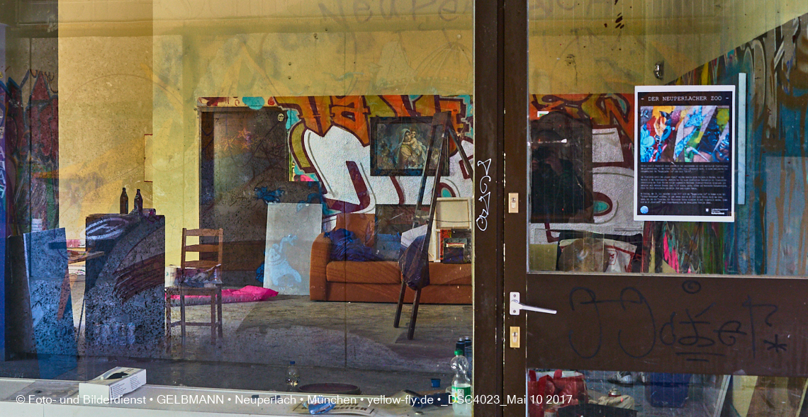 21.03.2017 - Abrissbaustelle Quiddezentrum in Neuperlach